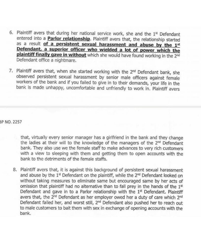 Ghanaian Lady Sues her sugar daddy over failed promises 