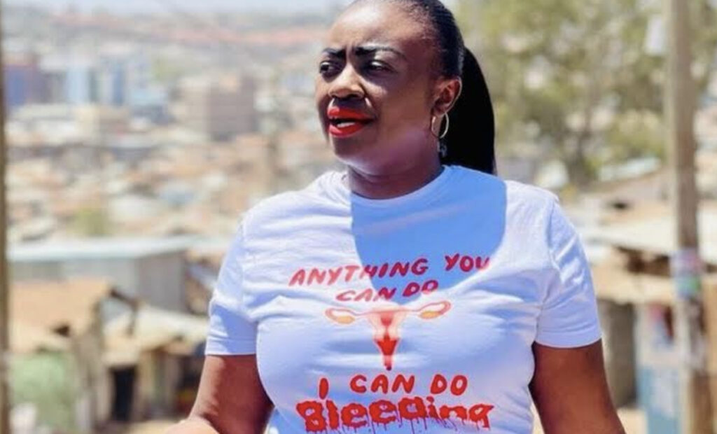 Gloria Orwoba, a Kenyan Senator ejected from parliament over alleged ‘period stain’