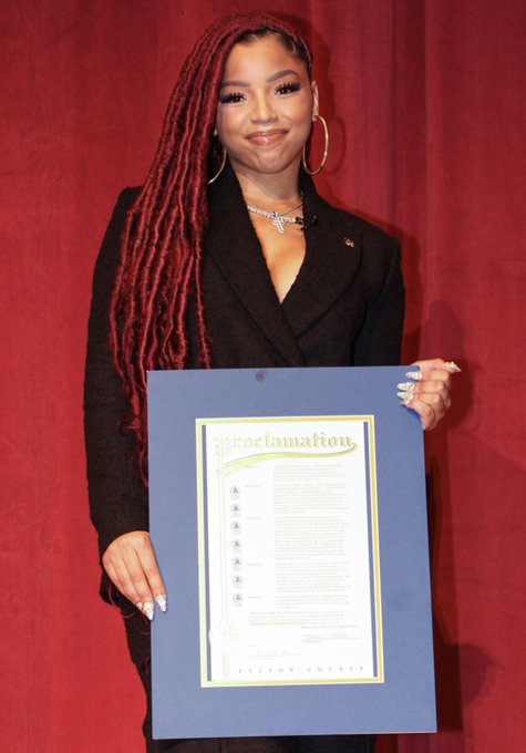 City Of Atlanta Proclaims April 22nd as “Chloe Bailey Day”