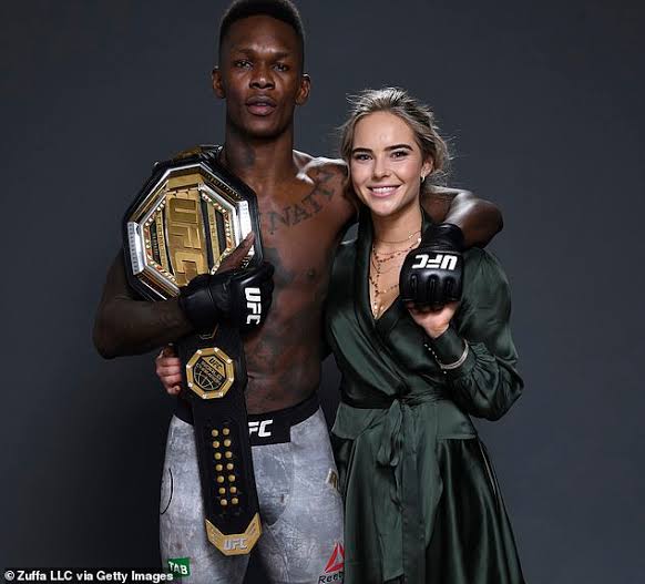 UFC Champion Israel Adesanya‘s ex-girlfriend is reportedly demanding half of his wealth 