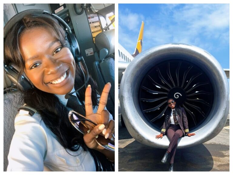 Jennifer Yhaye: At 20, One of Africa’s Youngest Female Airline Pilots